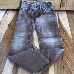 GapKids1969 boys distressed brown jeans.
